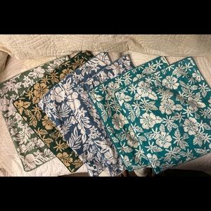 Hawaiian/Aloha print throw pillow cases